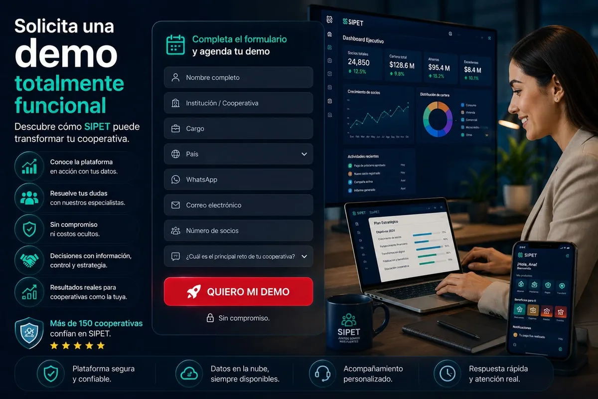 Solicita una demo funcional de SIPET