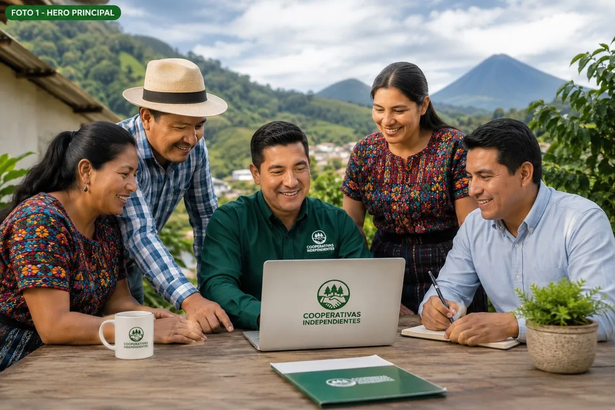 Cooperativistas trabajando