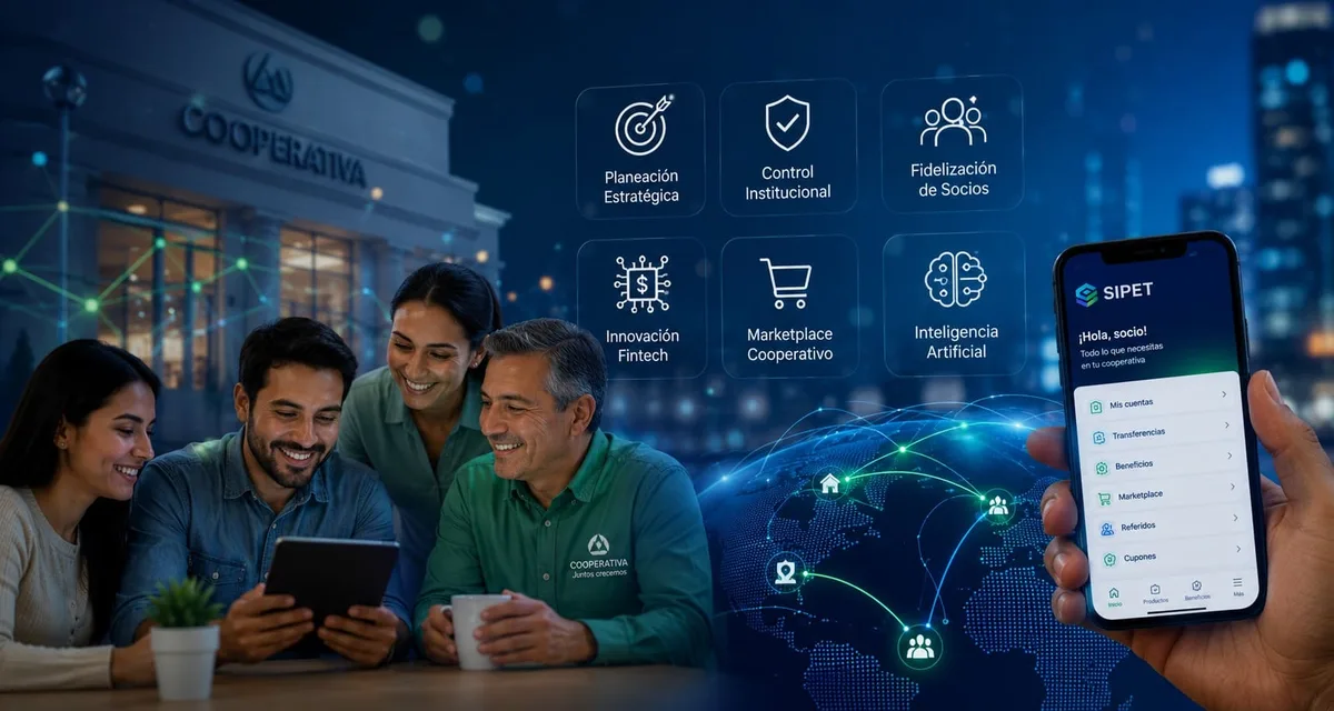 Ecosistema cooperativo fintech SIPET