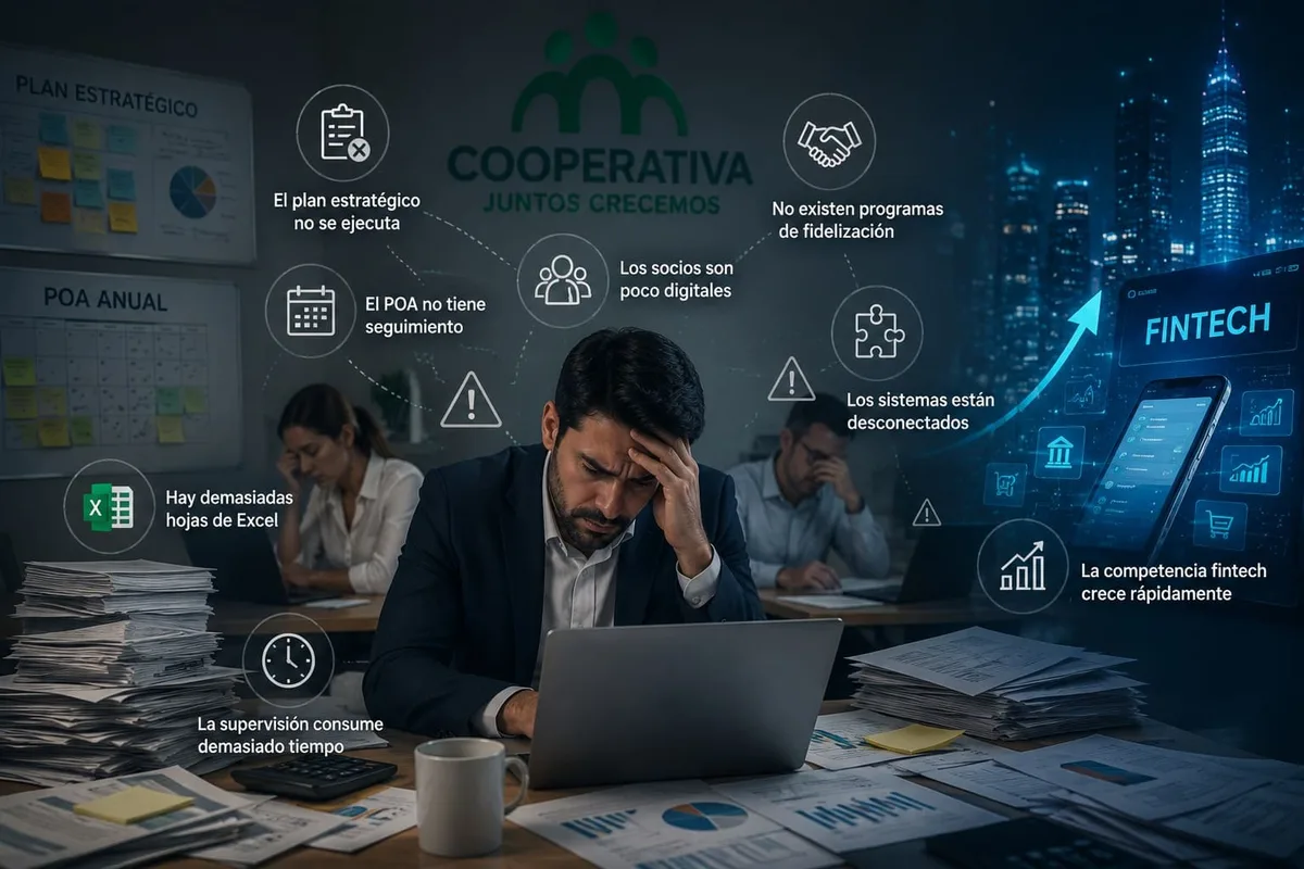 Retos complejos de las cooperativas