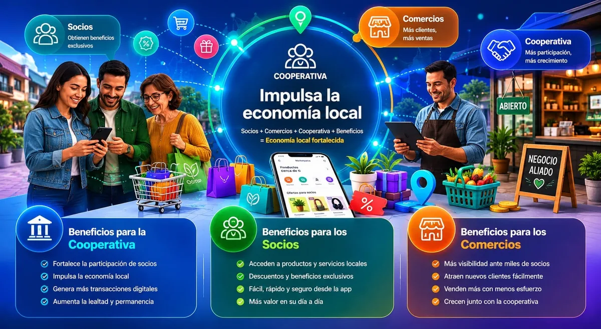 Ecosistema de economía local cooperativa SIPET