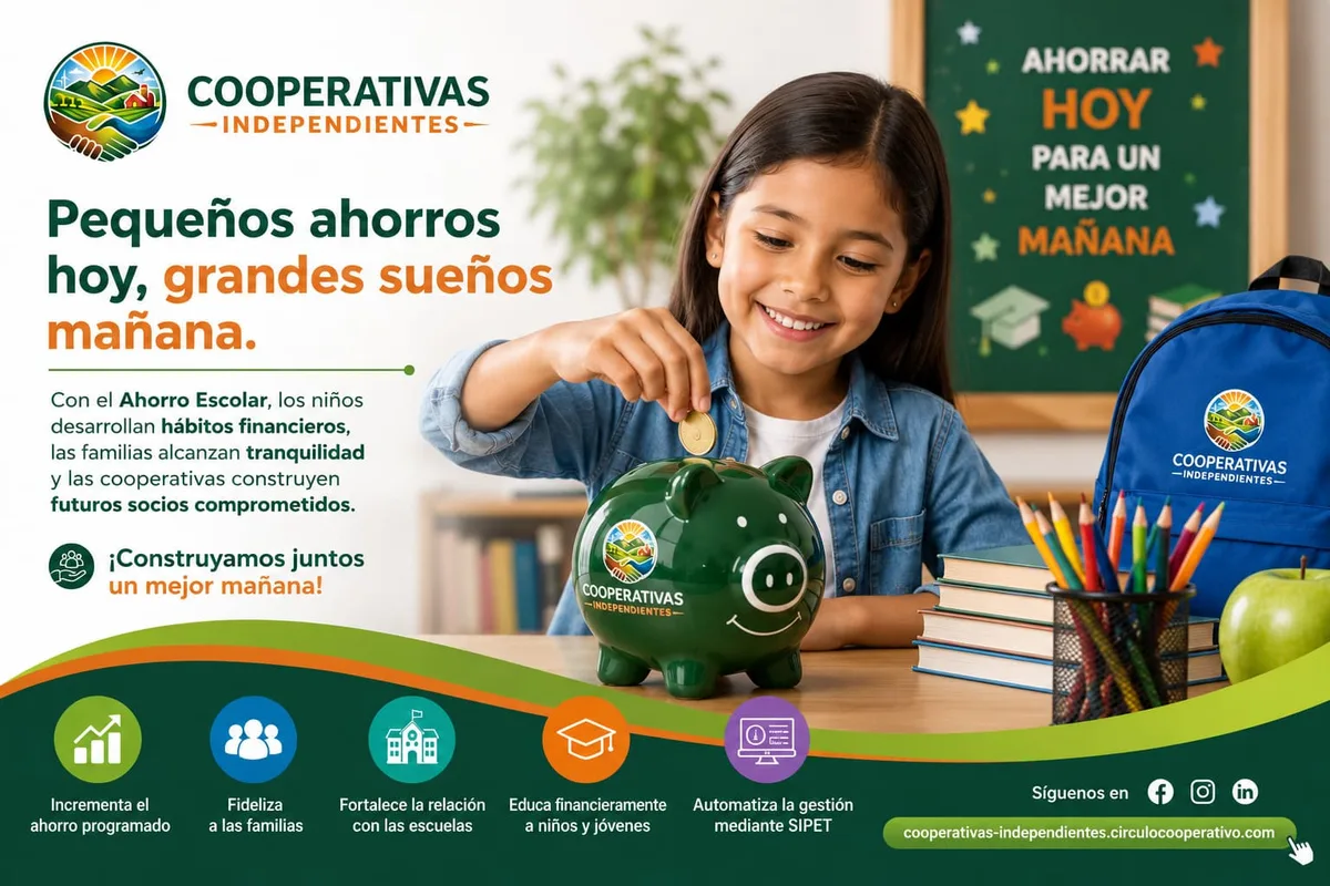 Niña ahorrando para sus sueños