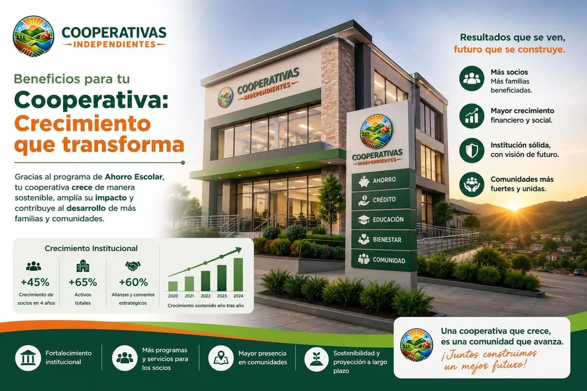 Crecimiento institucional cooperativo