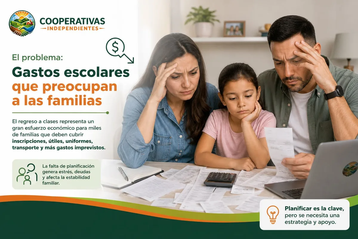 Padres preocupados por gastos escolares