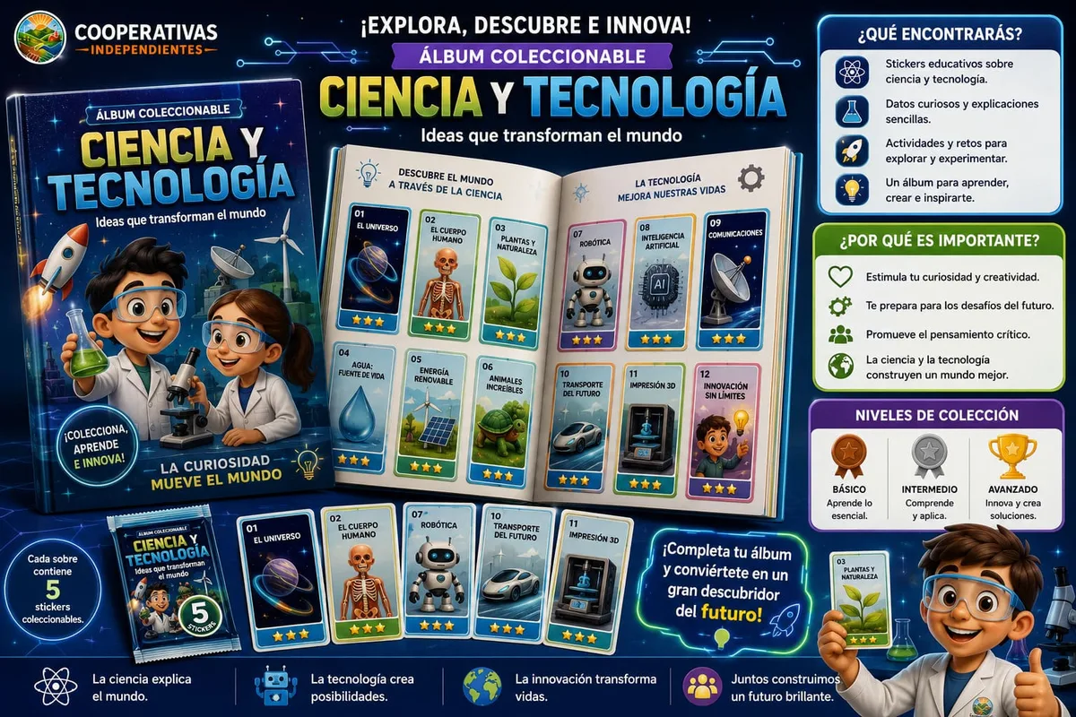 Álbum de ciencia y tecnología