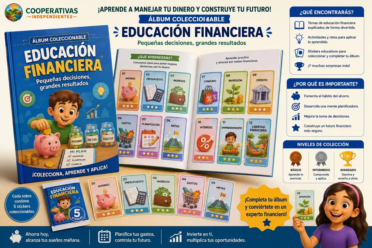 Álbum de educación financiera